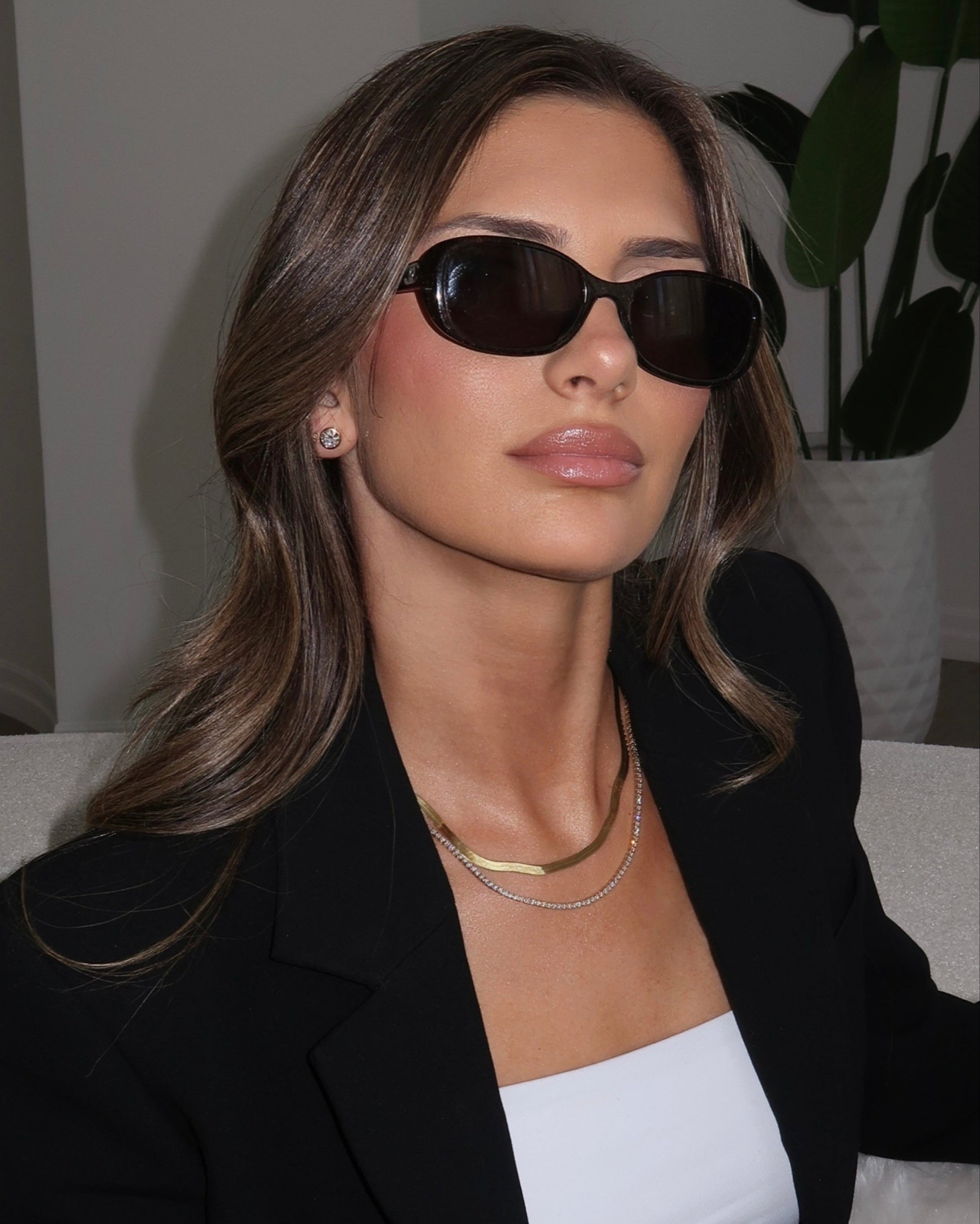 Chaîne en or à chevrons 10 carats