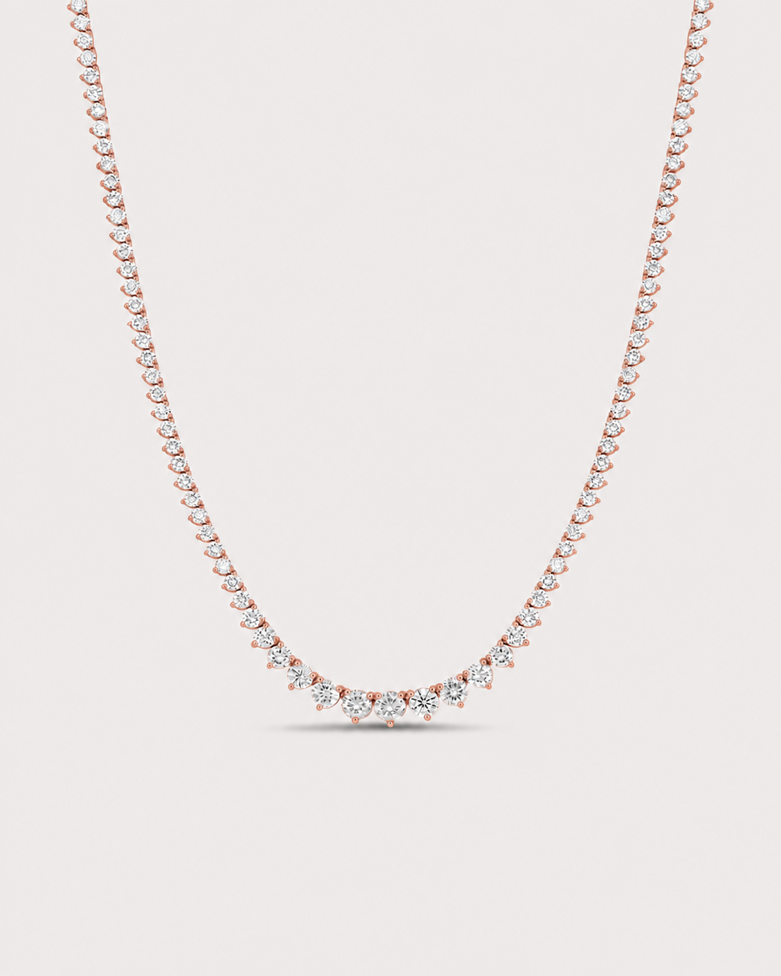 Everyday Mini Graduated Tennis Necklace
