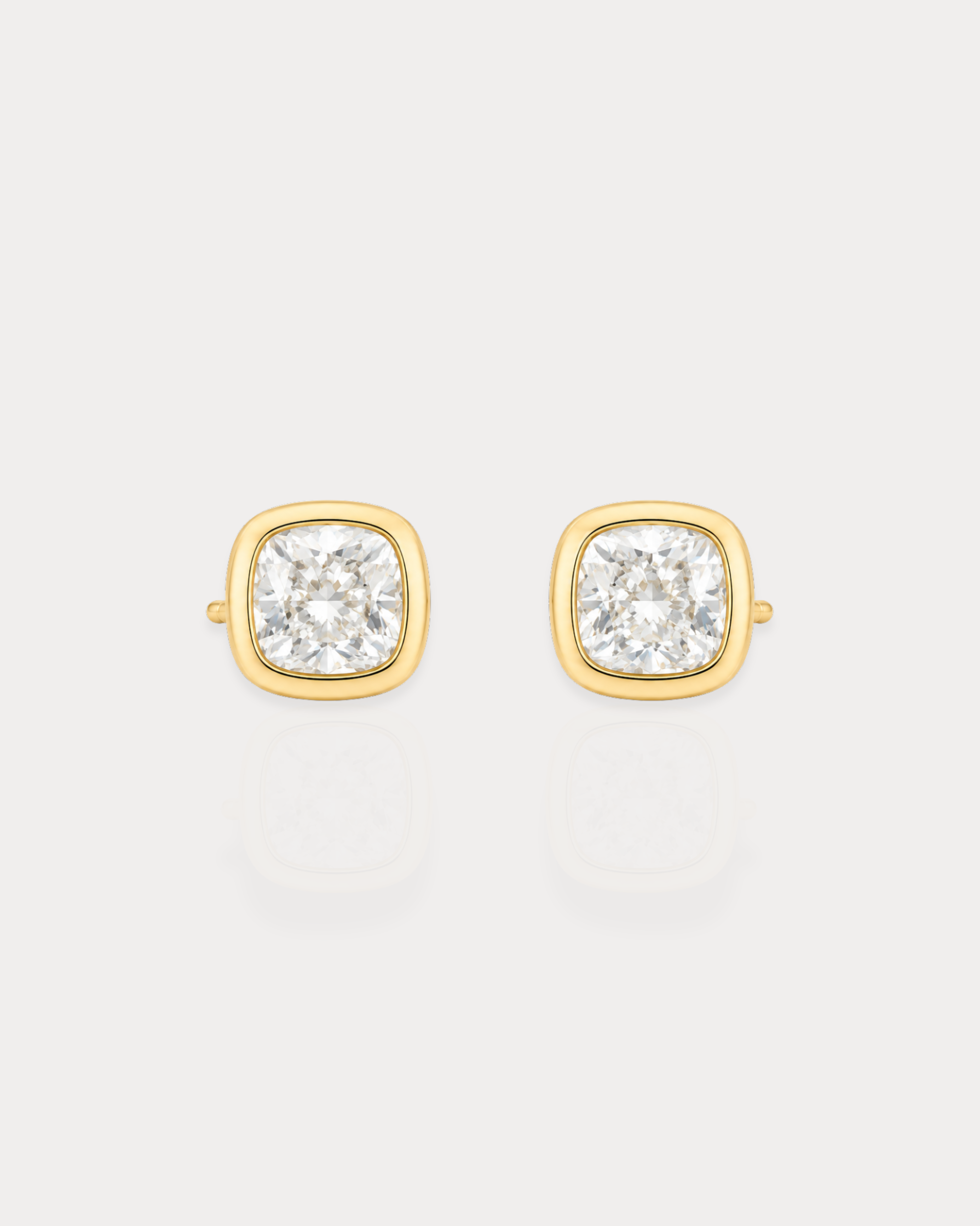 Bezel Cushion Studs