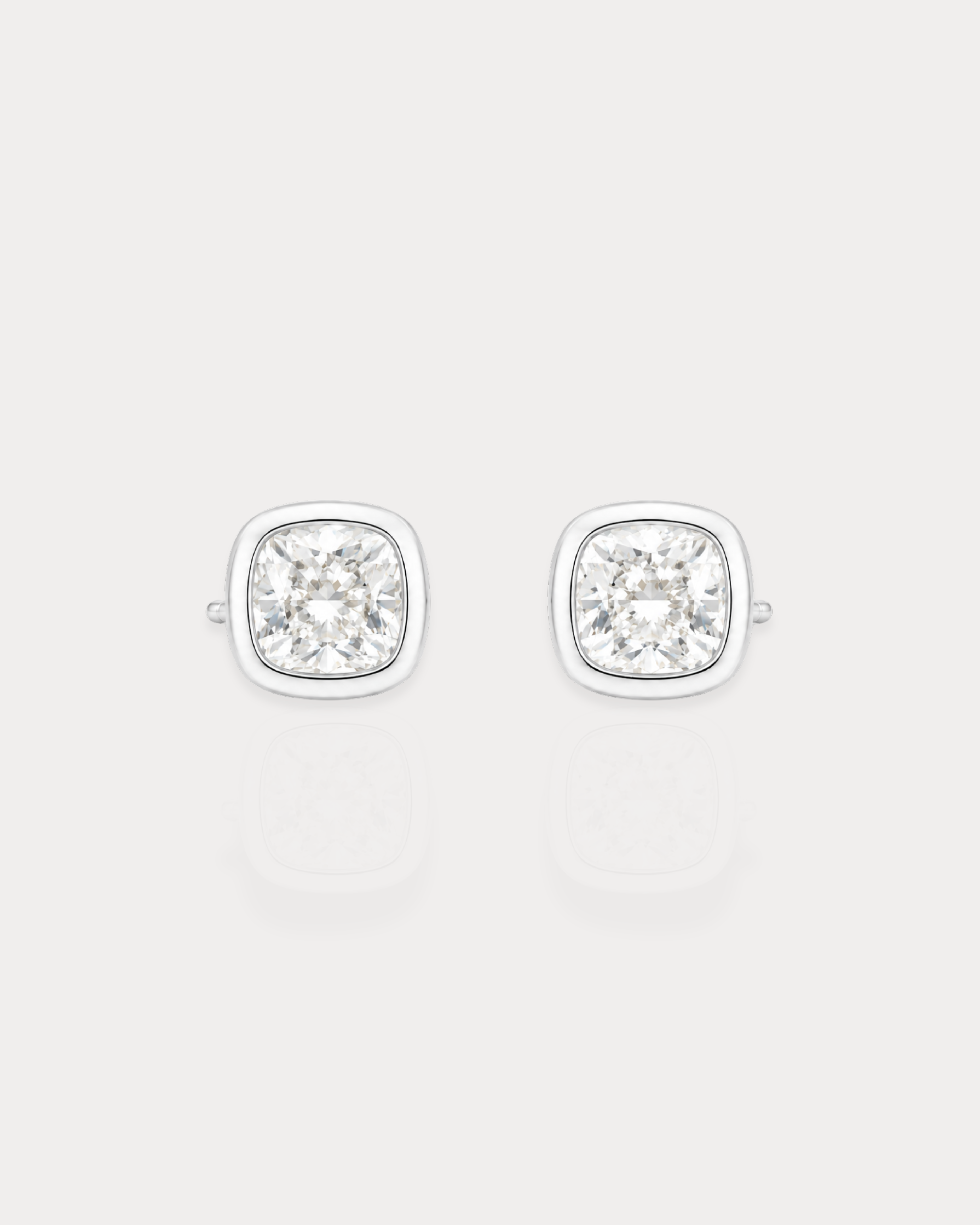 Bezel Cushion Studs