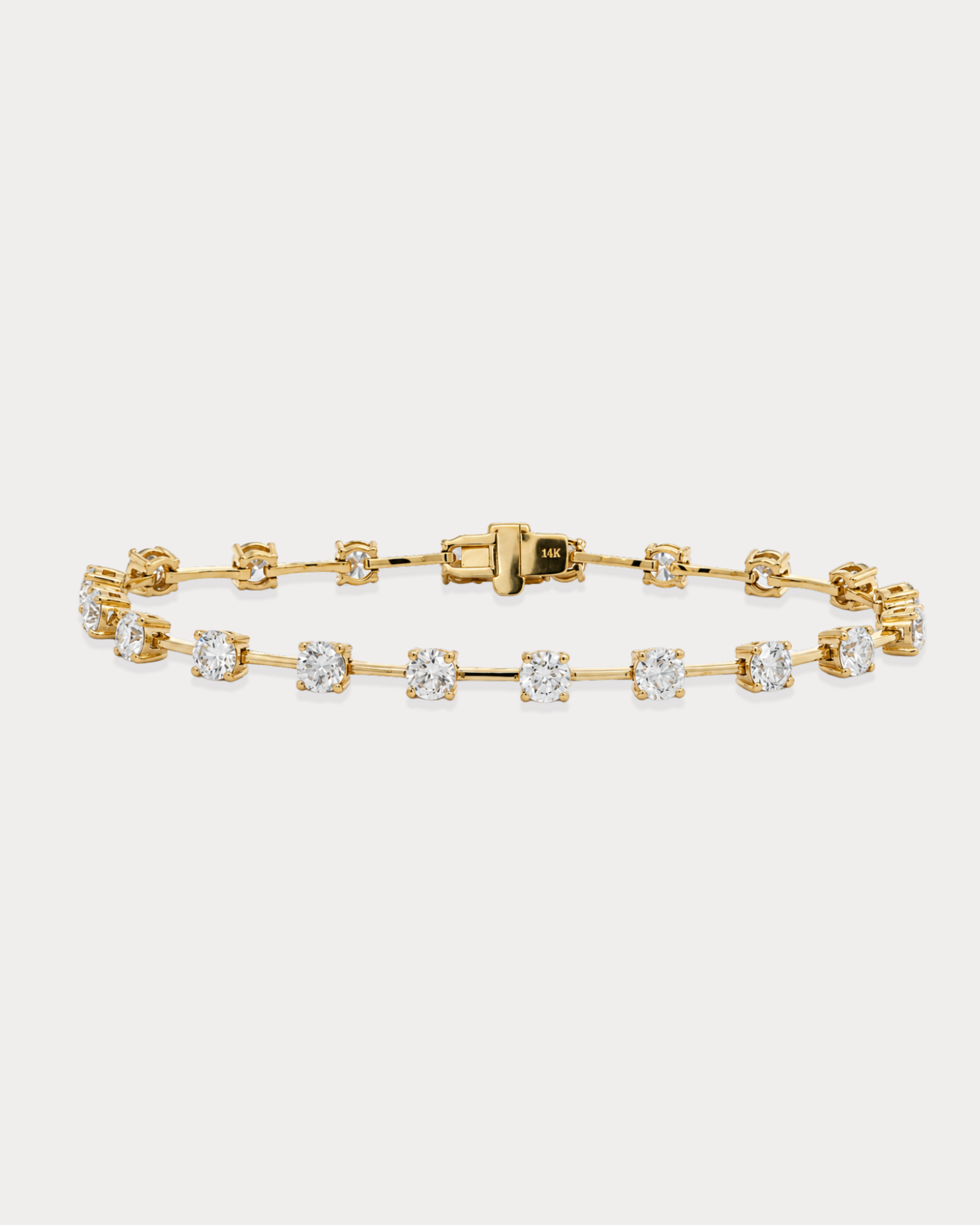 ROUND CUT DIAMOND TENNIS BRACELET