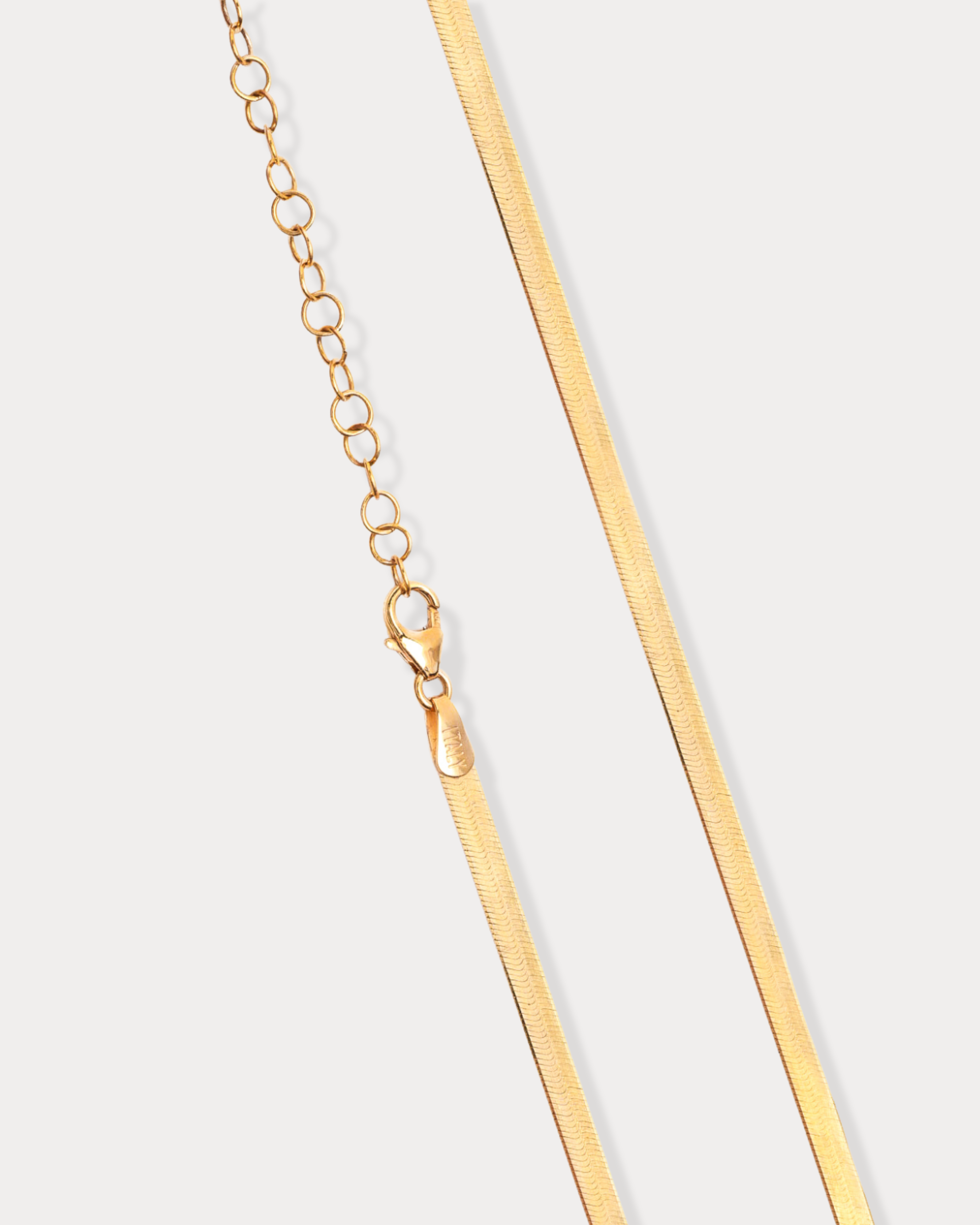 Chaîne en or à chevrons 10 carats