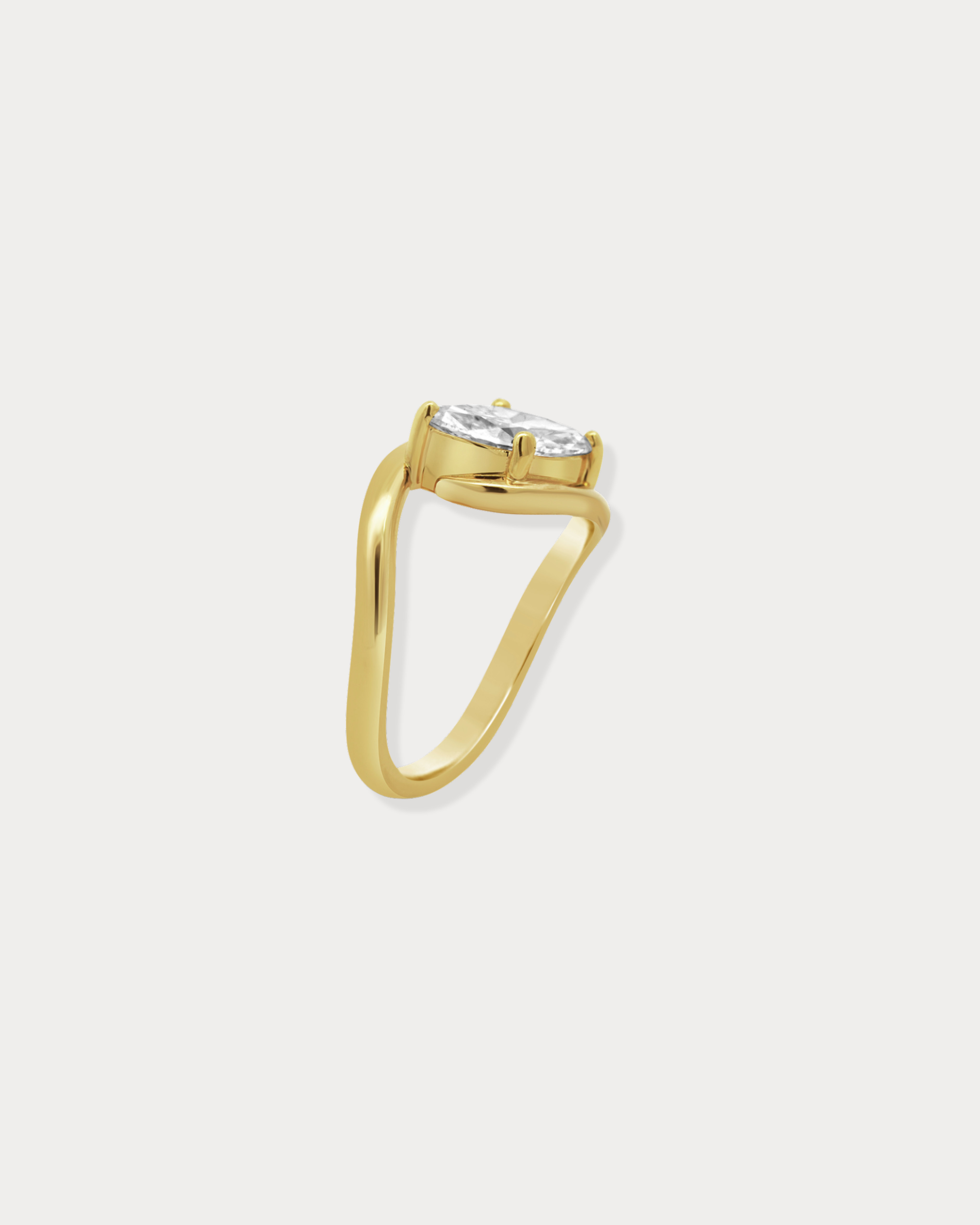 East West Marquise Diamond Ring