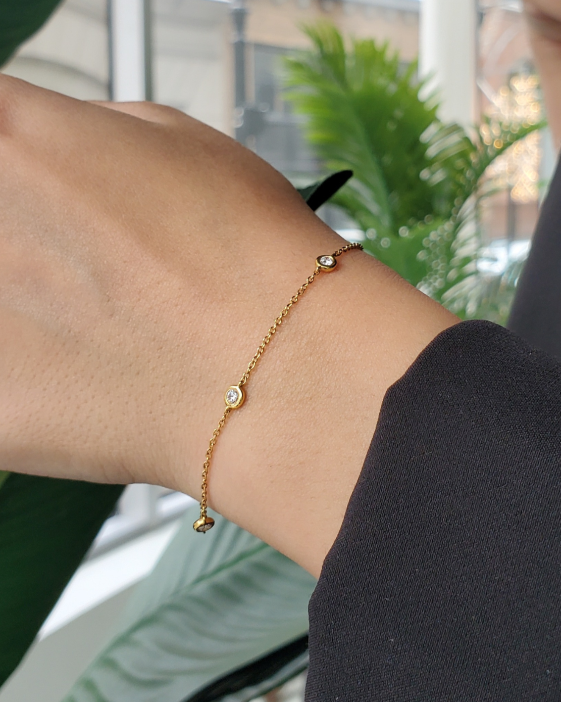 Diamond By The Yard Bracelet