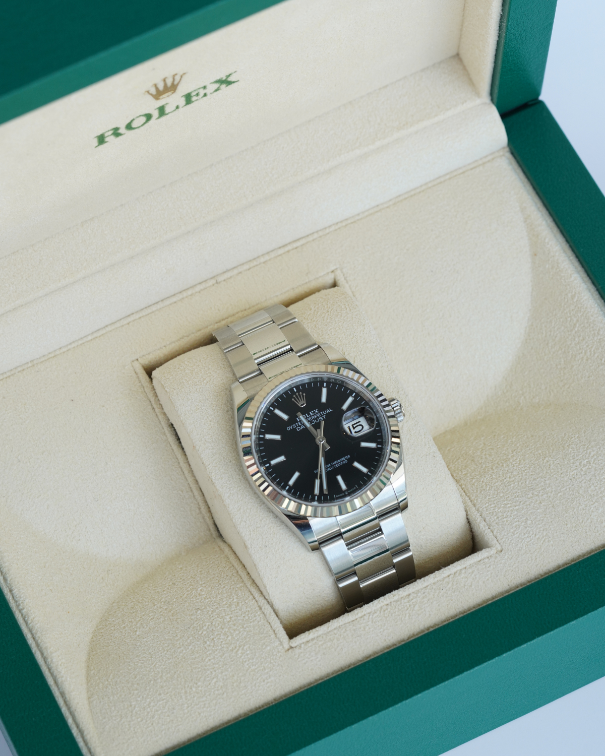 Rolex Oyster Perpetual Datejust Cadran Noir