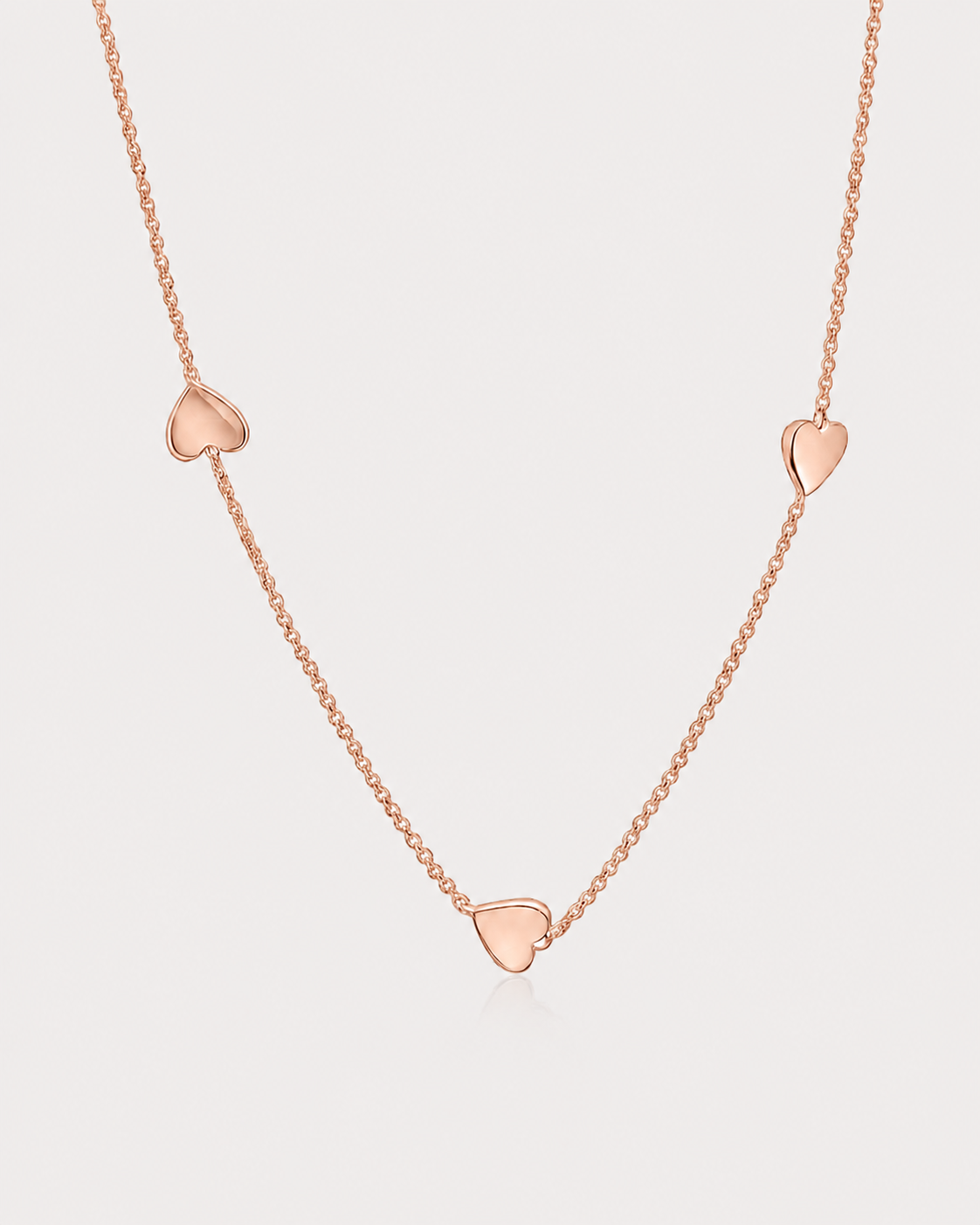 Trinity Heart Necklace