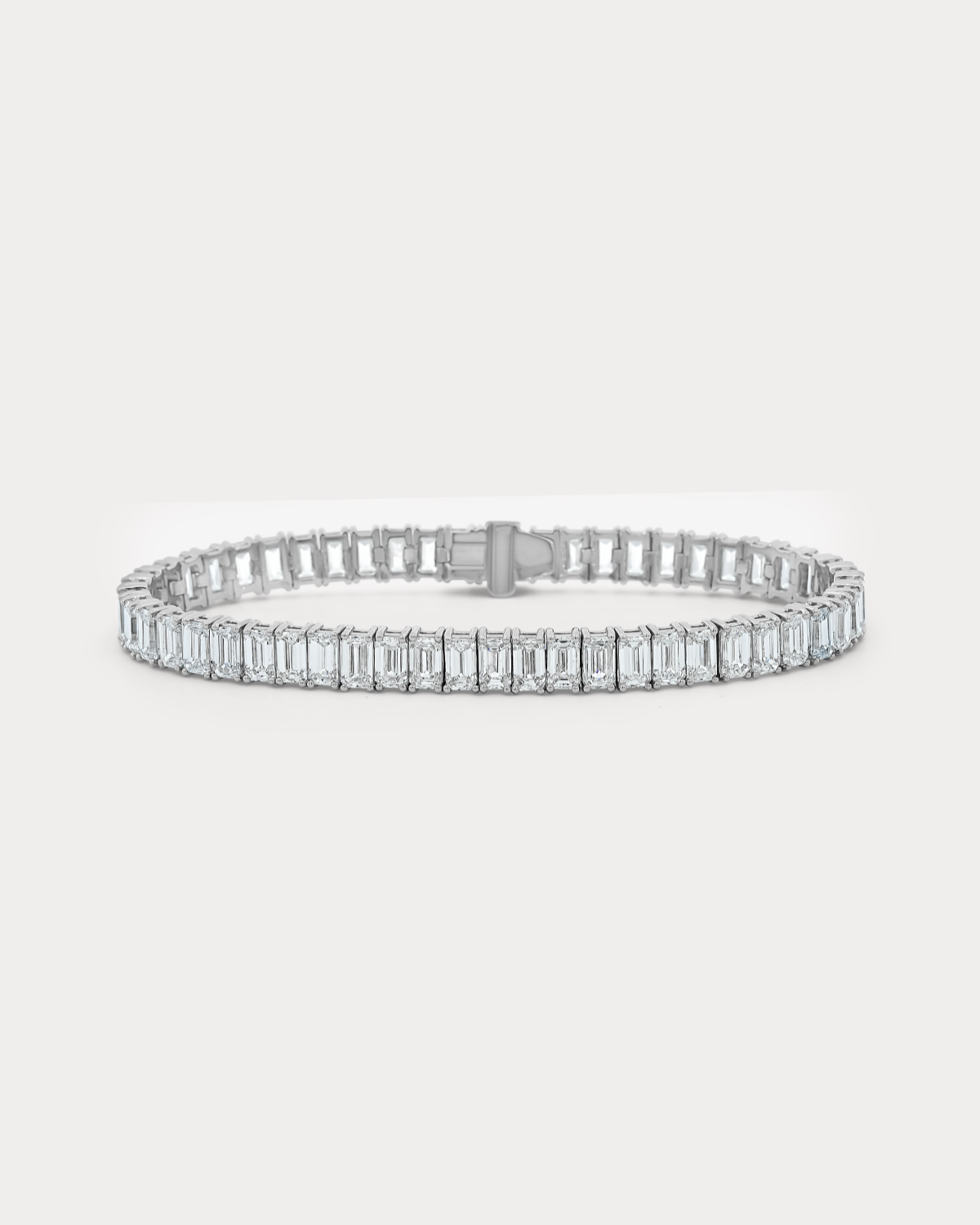 Emerald cut Tennis bracelet