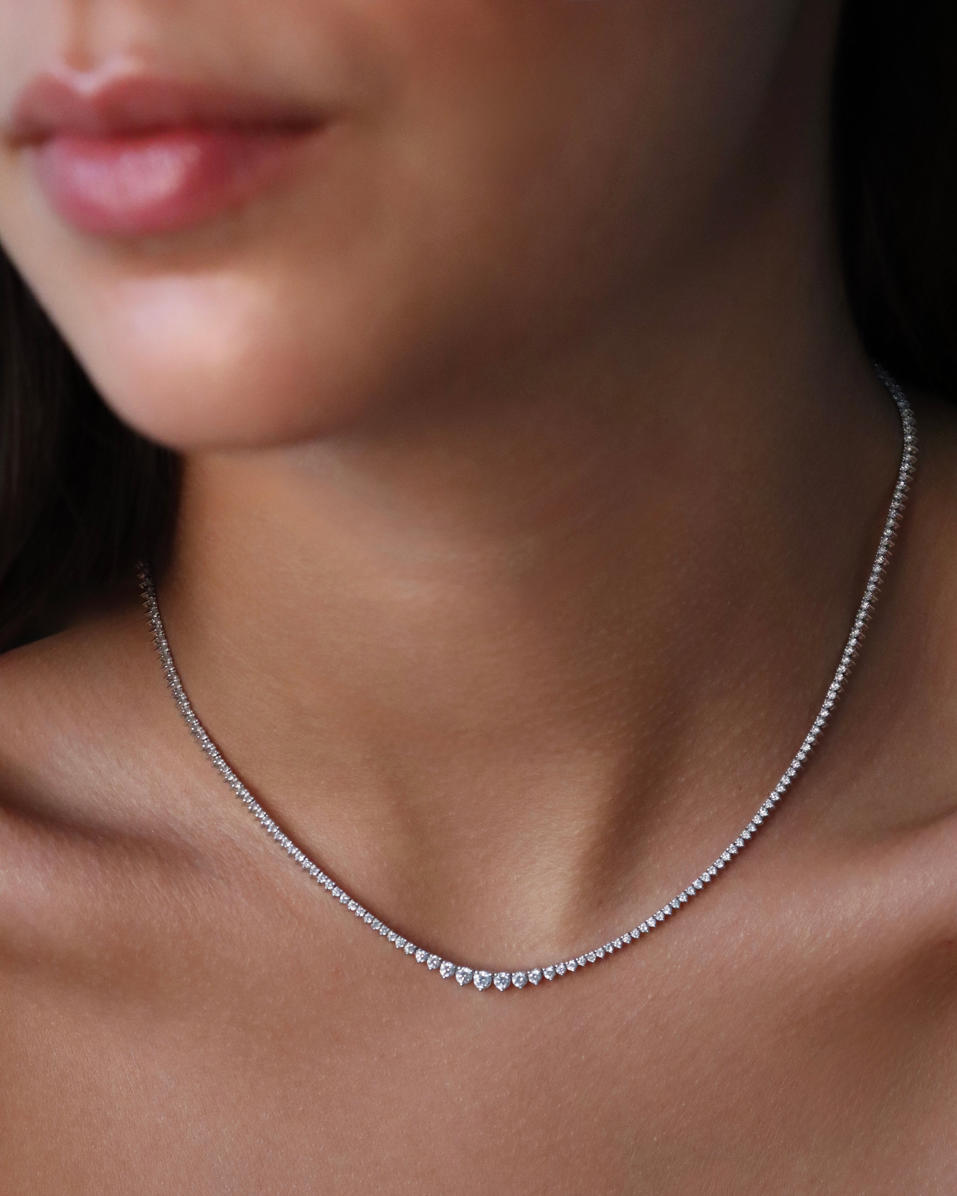 Everyday Mini Graduated Tennis Necklace