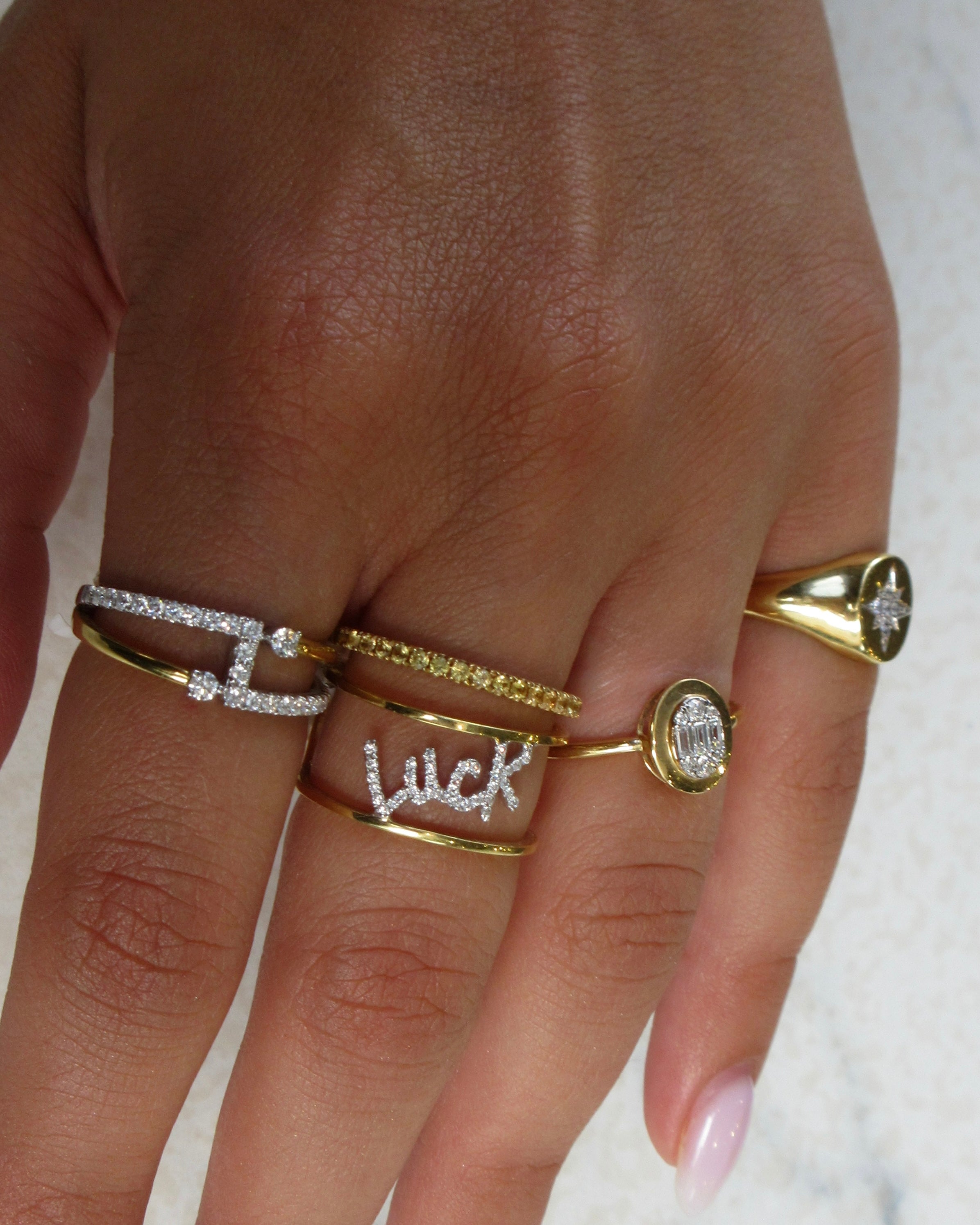 Luck Diamond Ring