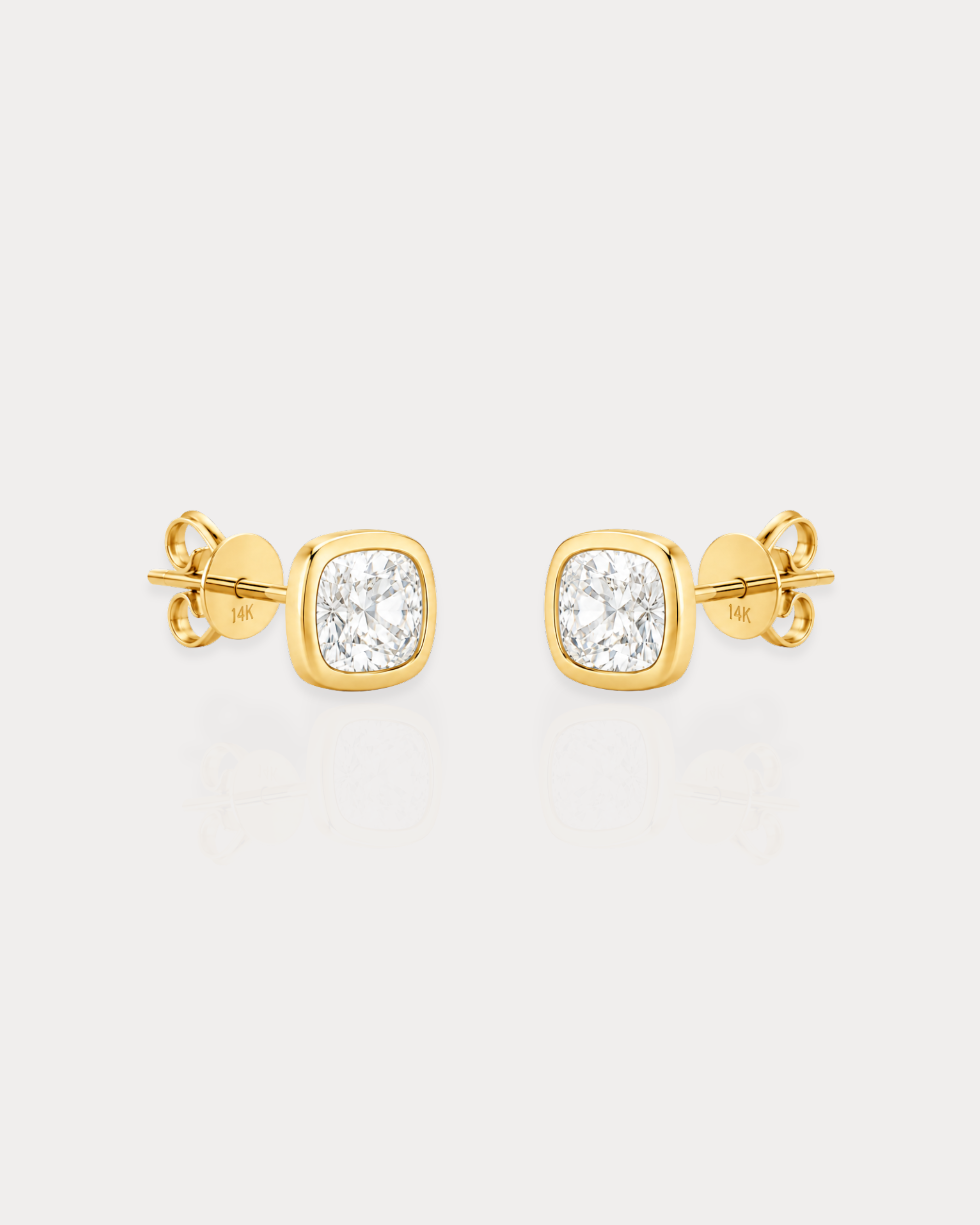Bezel Cushion Studs