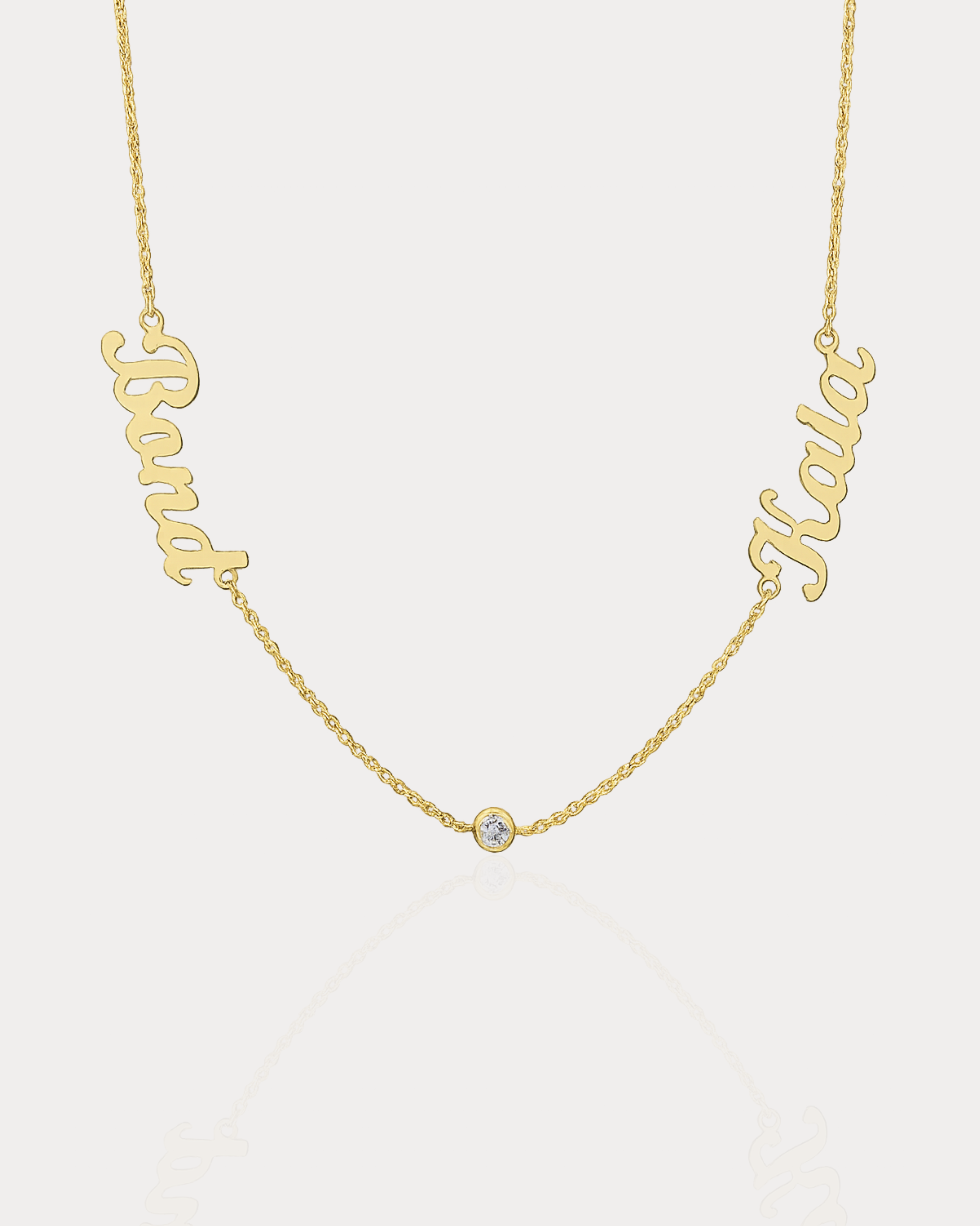Double Name Necklace