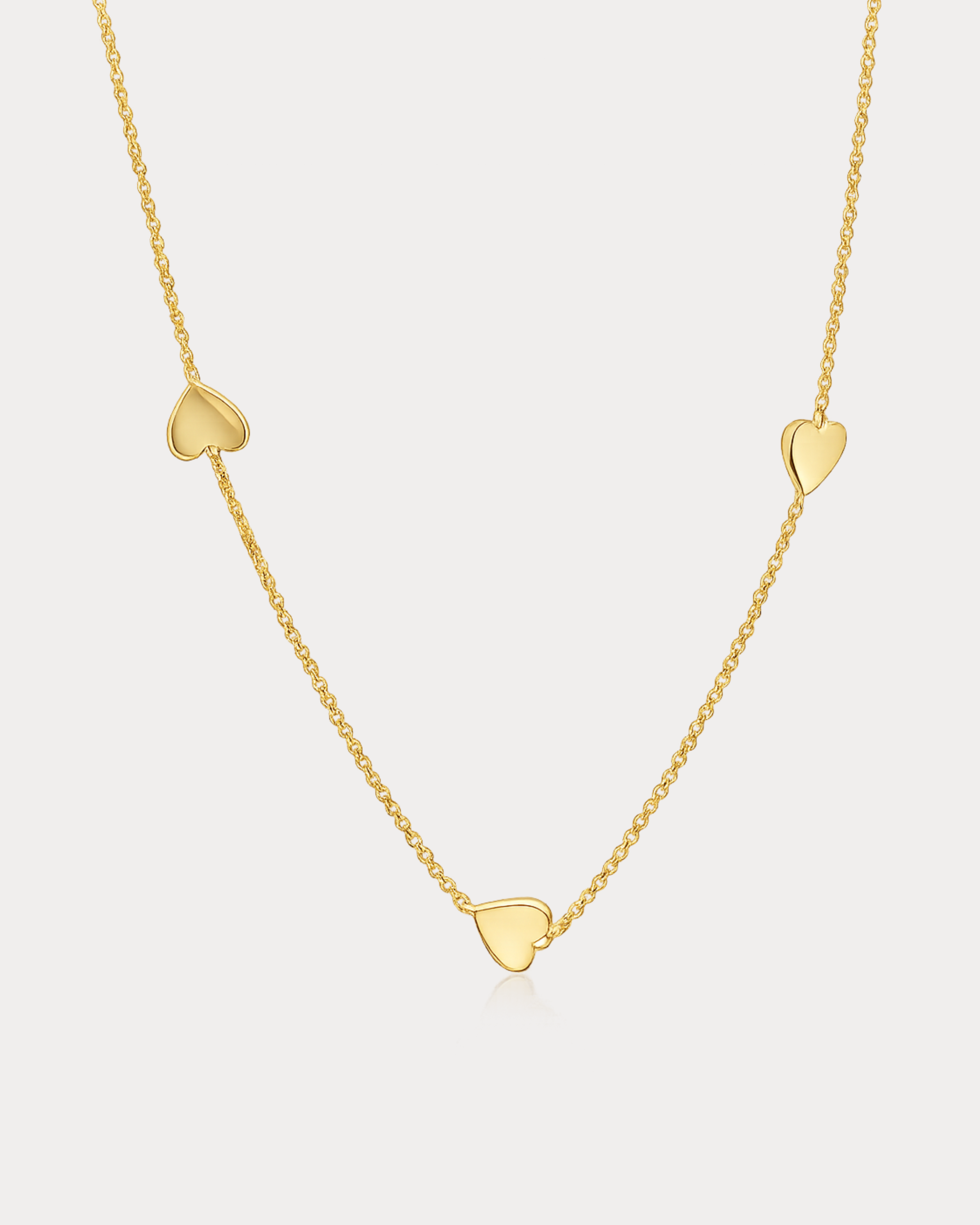 Trinity Heart Necklace