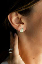 Load image into Gallery viewer, Diamond Snake Huggies
