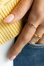 Load image into Gallery viewer, Evil Eye Ray Ring
