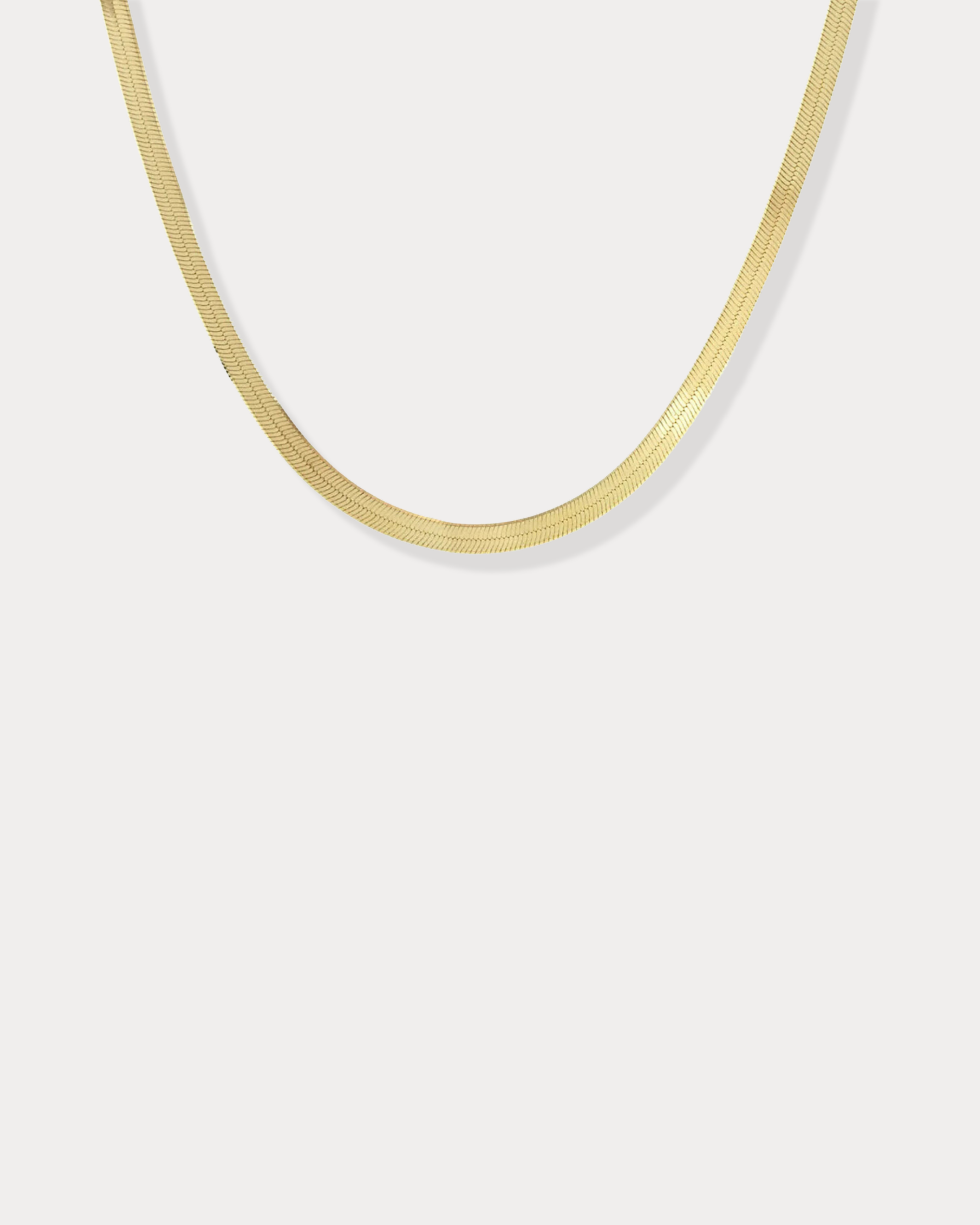 10K Herringbone Gold Chain