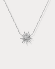 Load image into Gallery viewer, Diamond Snowflake Pendant
