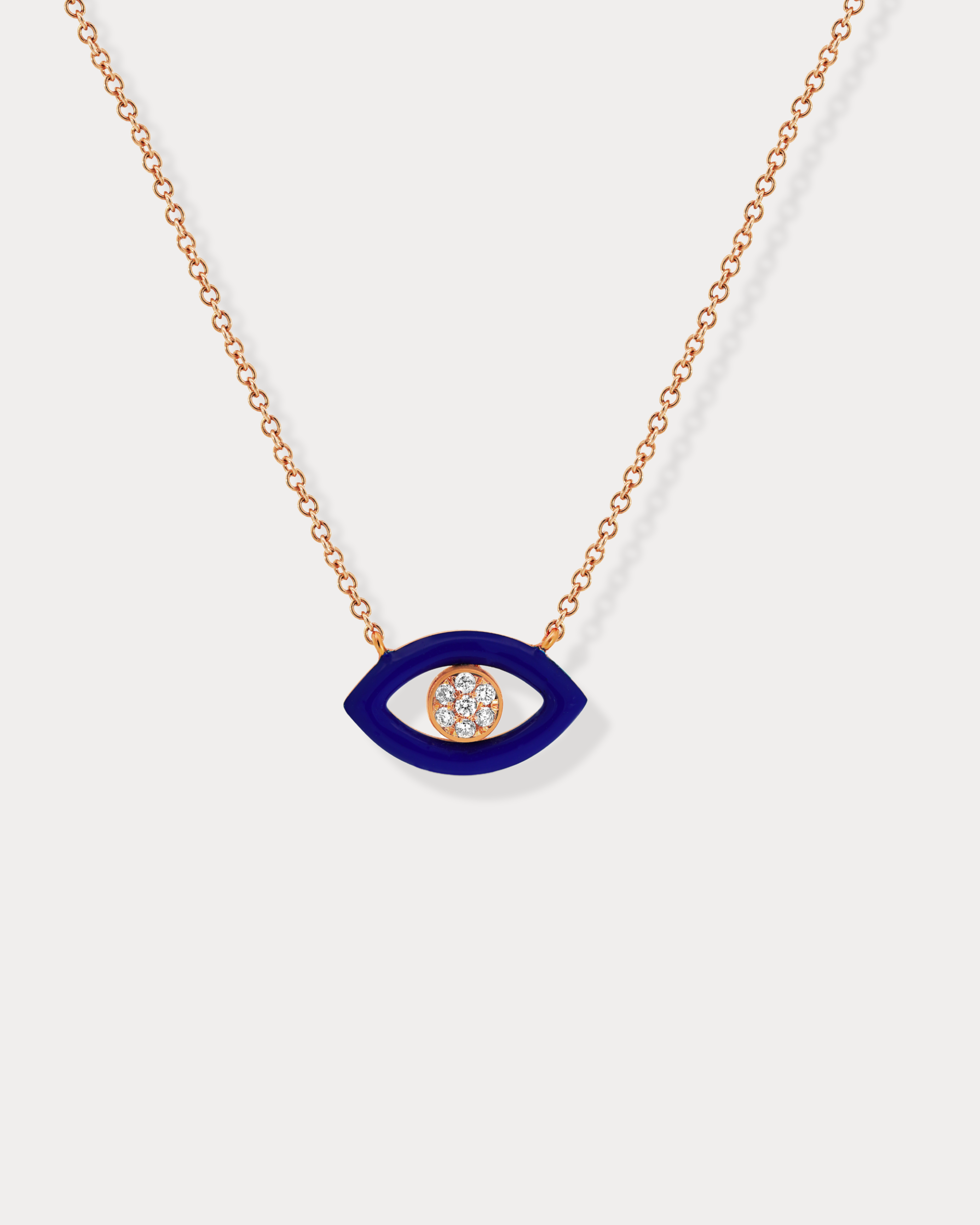 Evil Eye Diamond Necklace