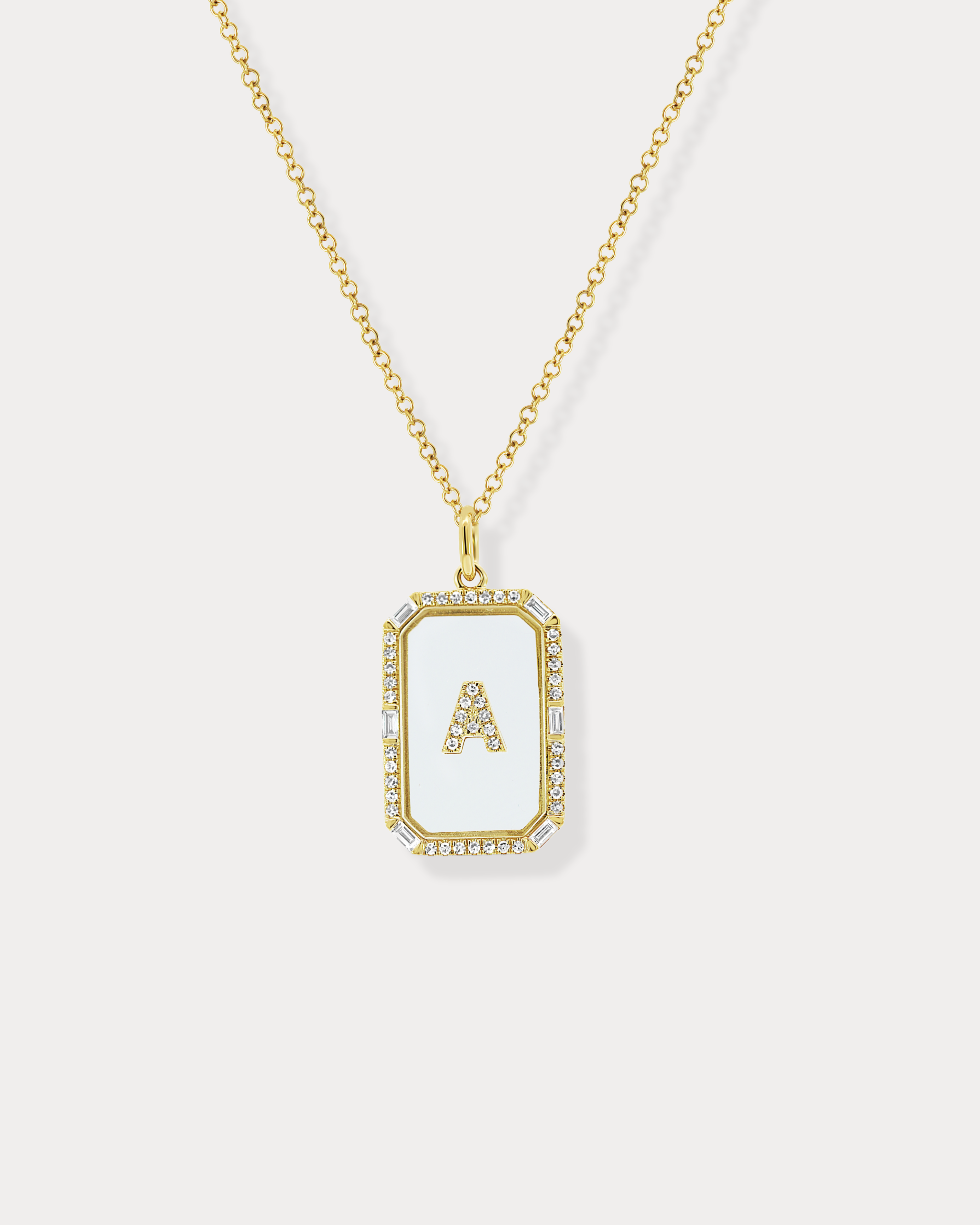 Initial Letter Necklace