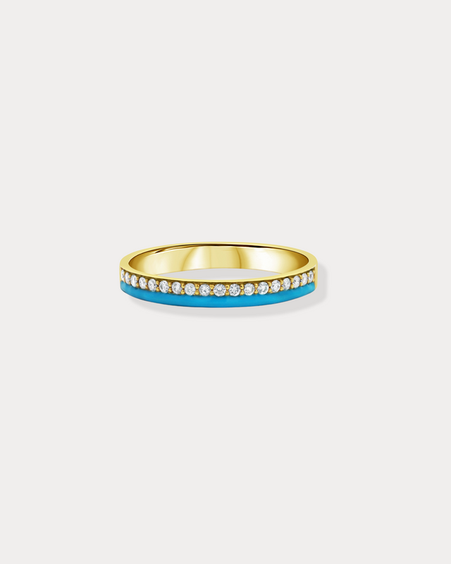 Half Eternity Diamond Ring