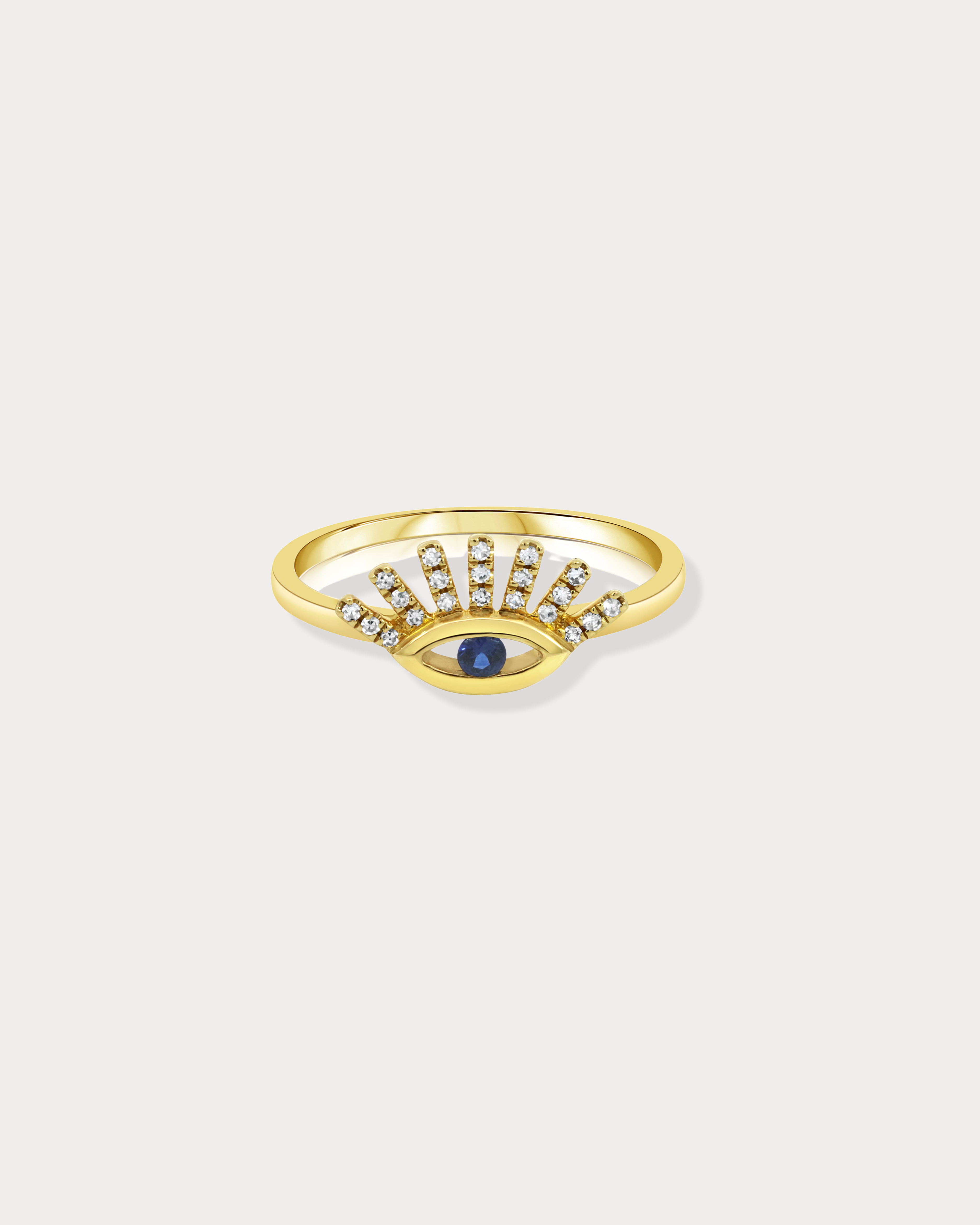 Evil Eye Ray Ring