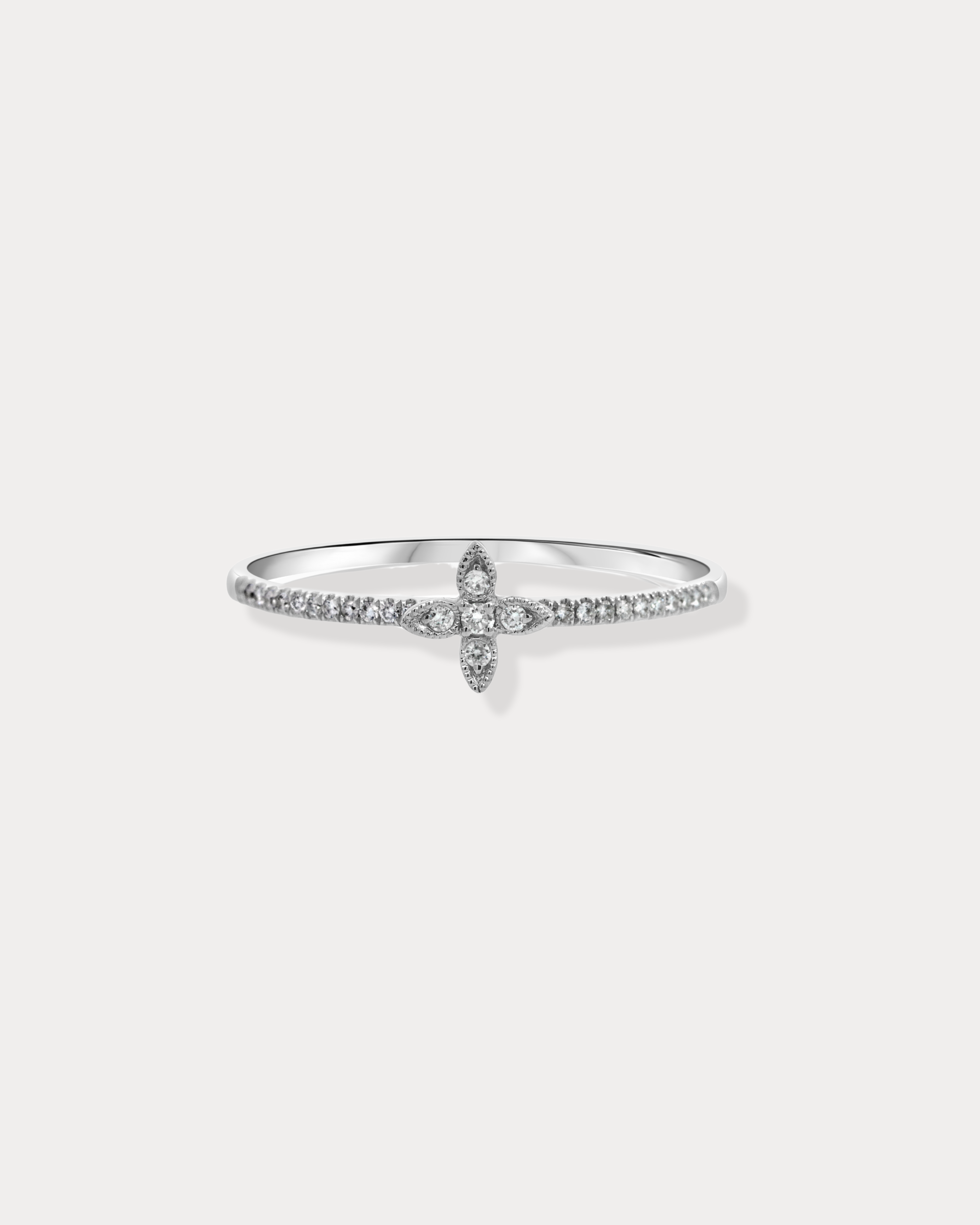 Flower Diamond Ring