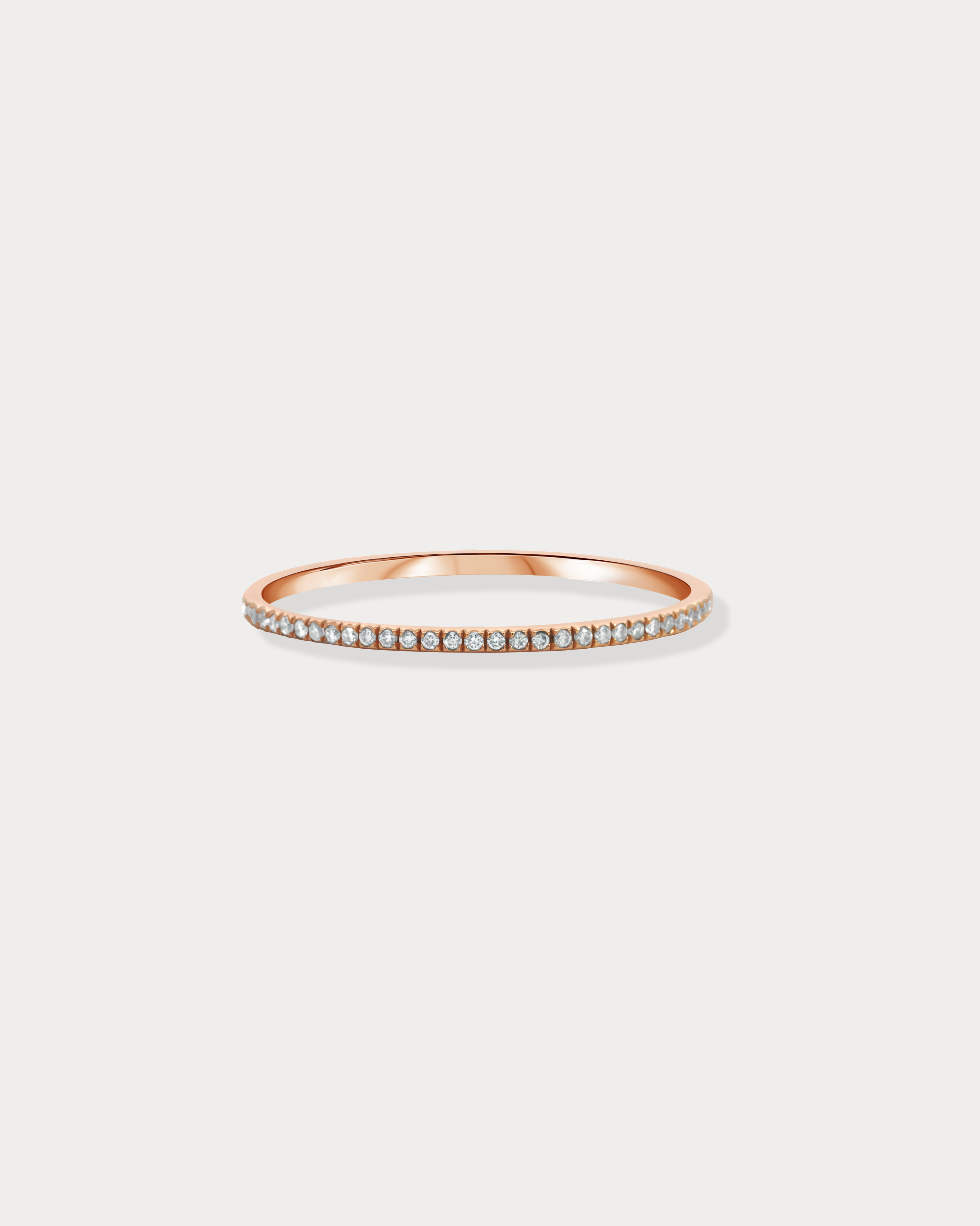 Rose Gold Eternity Ring