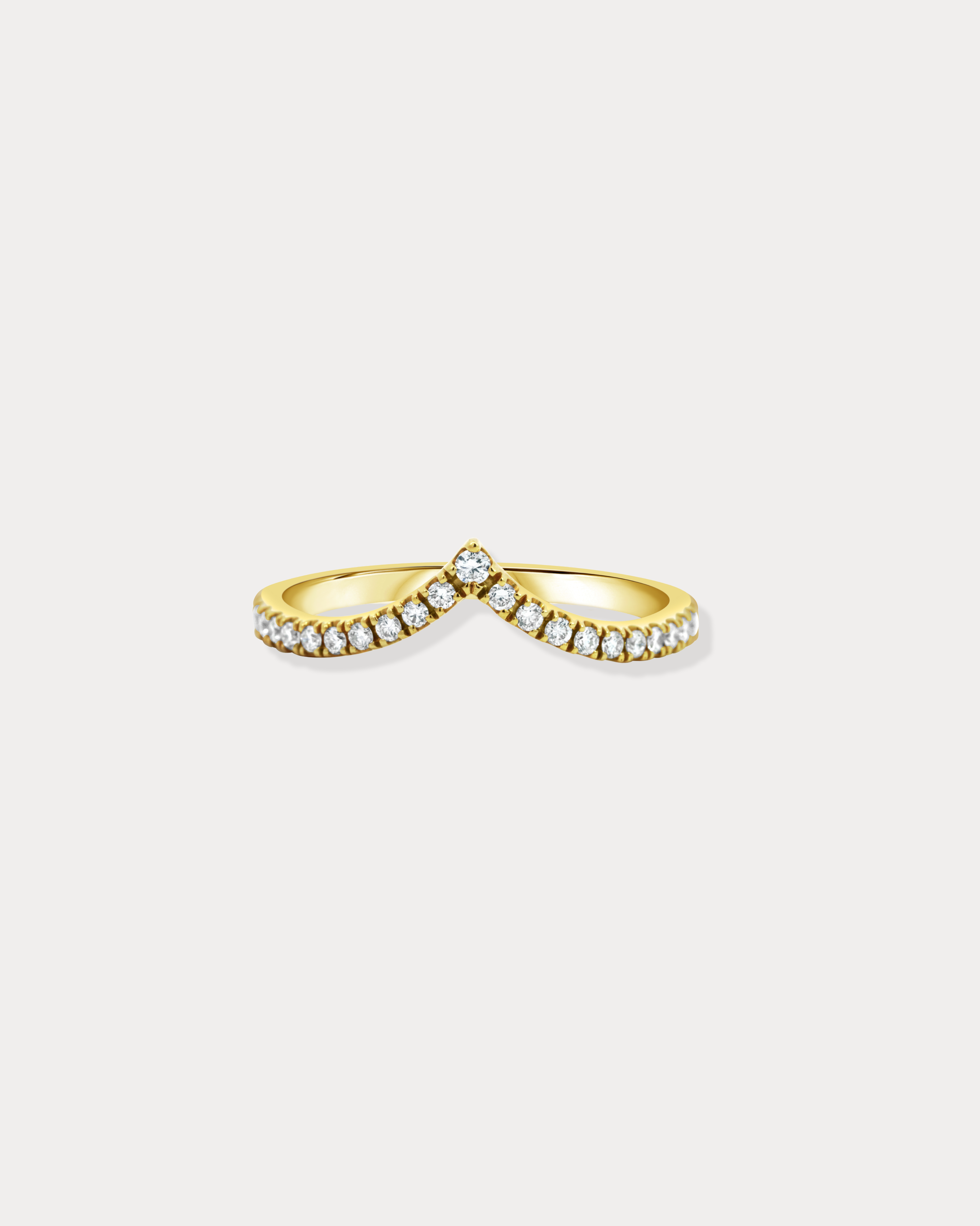 Diamond V-Curve Band