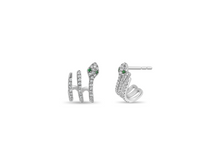 Load image into Gallery viewer, Diamond Snake Huggies
