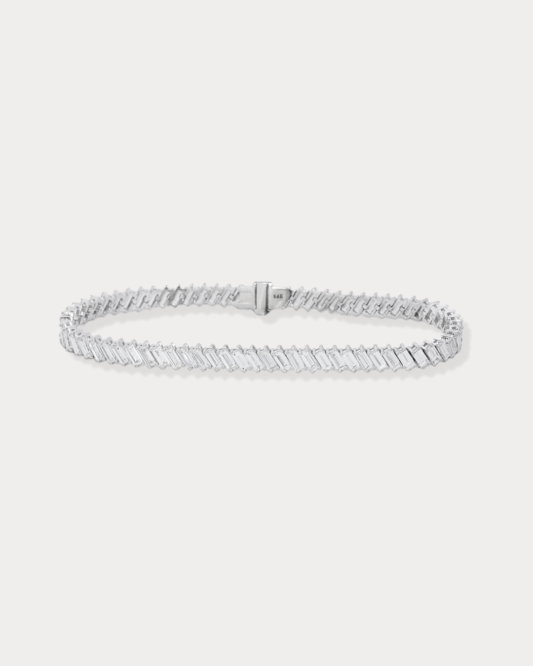 Baguette CUT DIAMOND TENNIS BRACELET