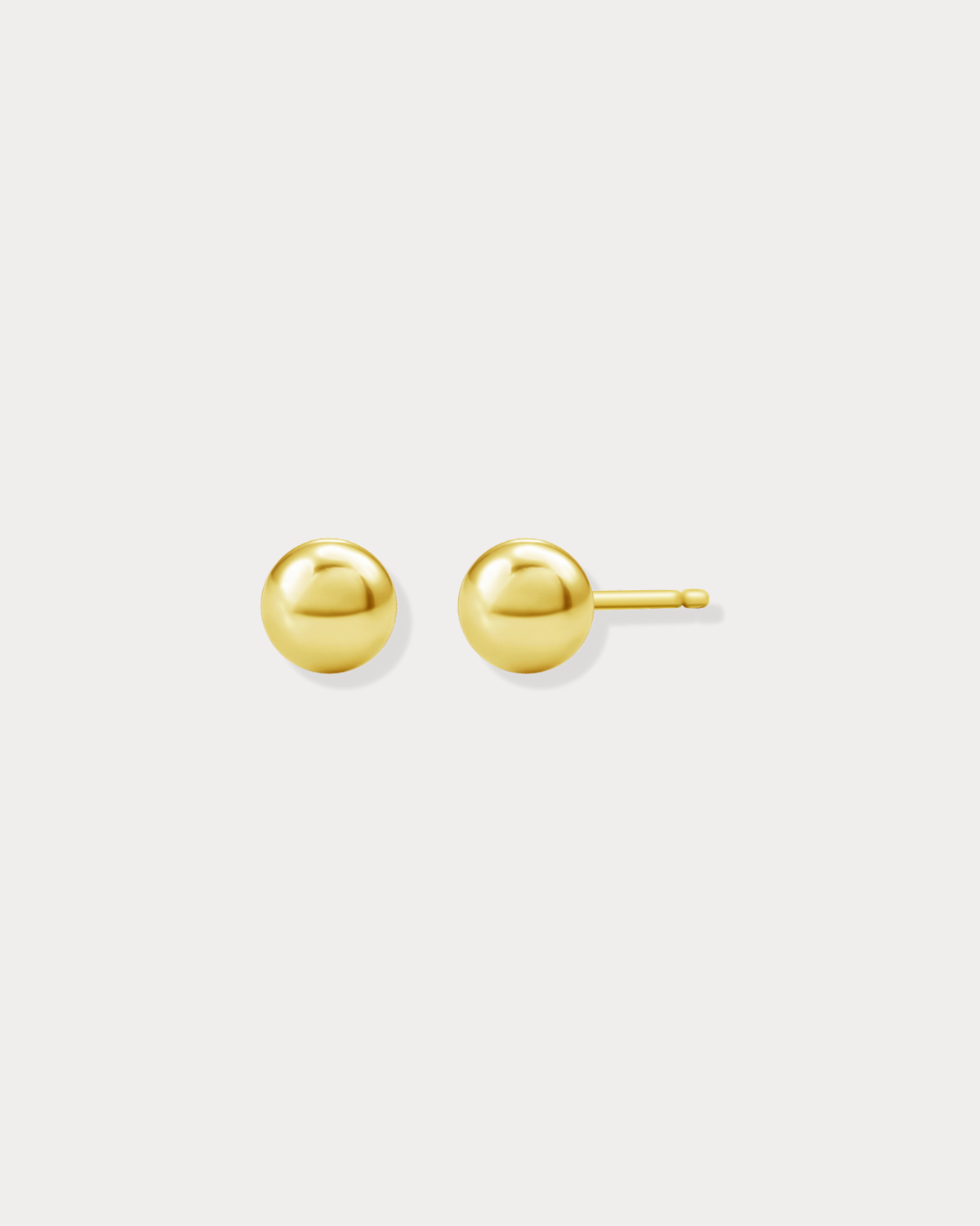 Gold Ball Studs